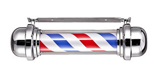 barber pole transparent